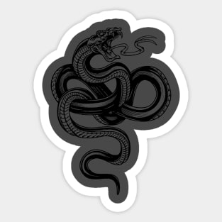 Snake spit tshirt Sticker